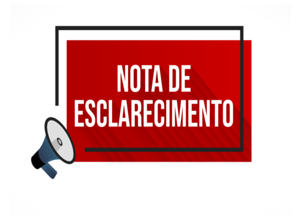 Comunicado Importante, nota de esclarecimento